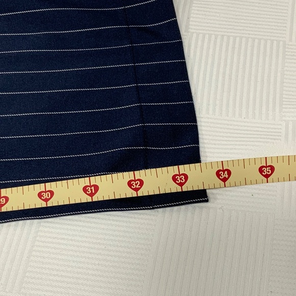 Ralph Lauren Blue and White Pinstriped Pants - 32X33.5 - Picture 10 of 15